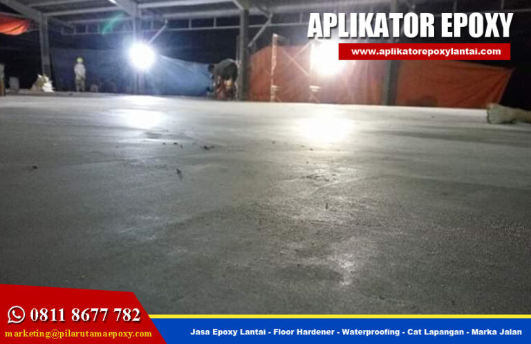 Jasa Floor Hardener & Trowel Lantai Terbaik di Indonesia