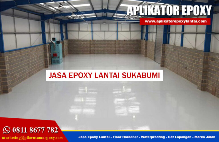 Jasa Epoxy Lantai Sukabumi Terpercaya & Bergaransi