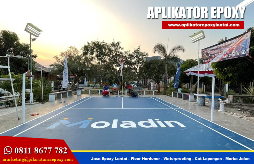 Jasa Cat Lapangan Kediri - Aplikator Epoxy Lantai