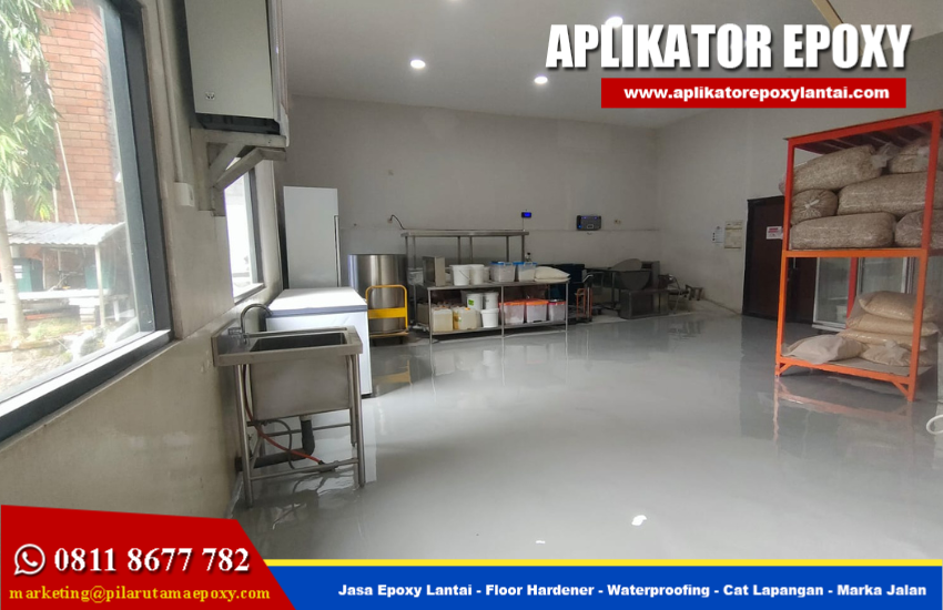 Jasa Epoxy Lantai Pontianak Bebas Pilih Ketebalan!