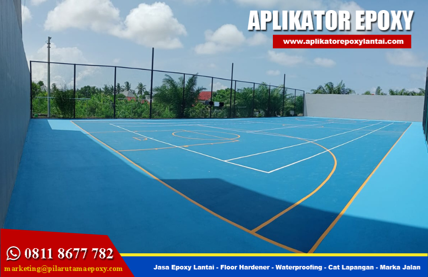 Jasa Pengecatan Lapangan Tarakan - Aplikator Epoxy Lantai