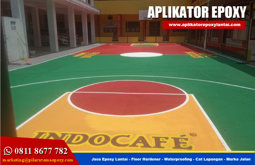 Jasa Cat Lapangan Bontang Gratis Konsultasi | 0811-8677-782