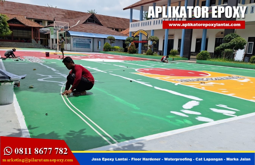 Jasa Cat Lapangan Jambi | Plus Garansi 1 Tahun!