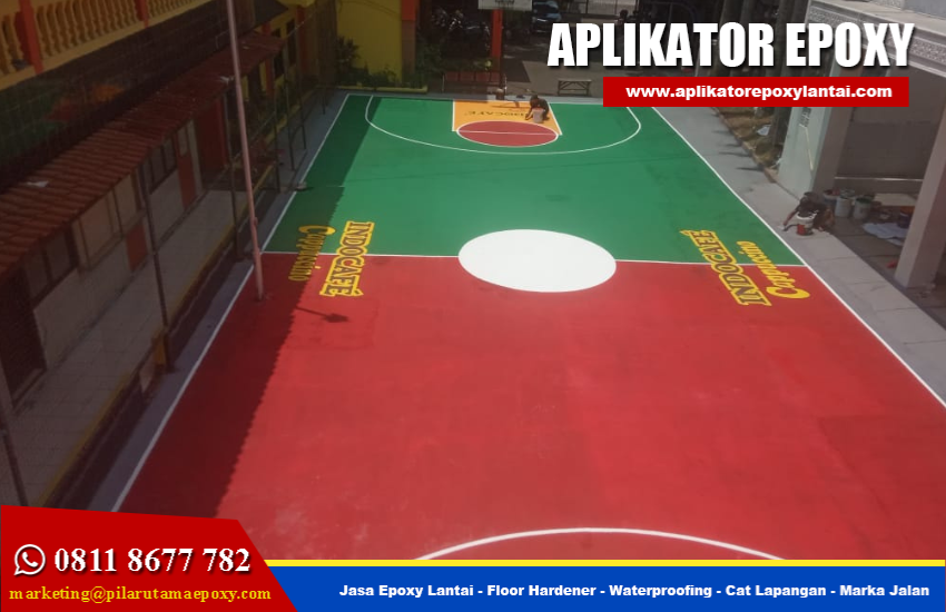 Jasa Cat Lapangan Serpong Plus Garansi 1 Tahun!